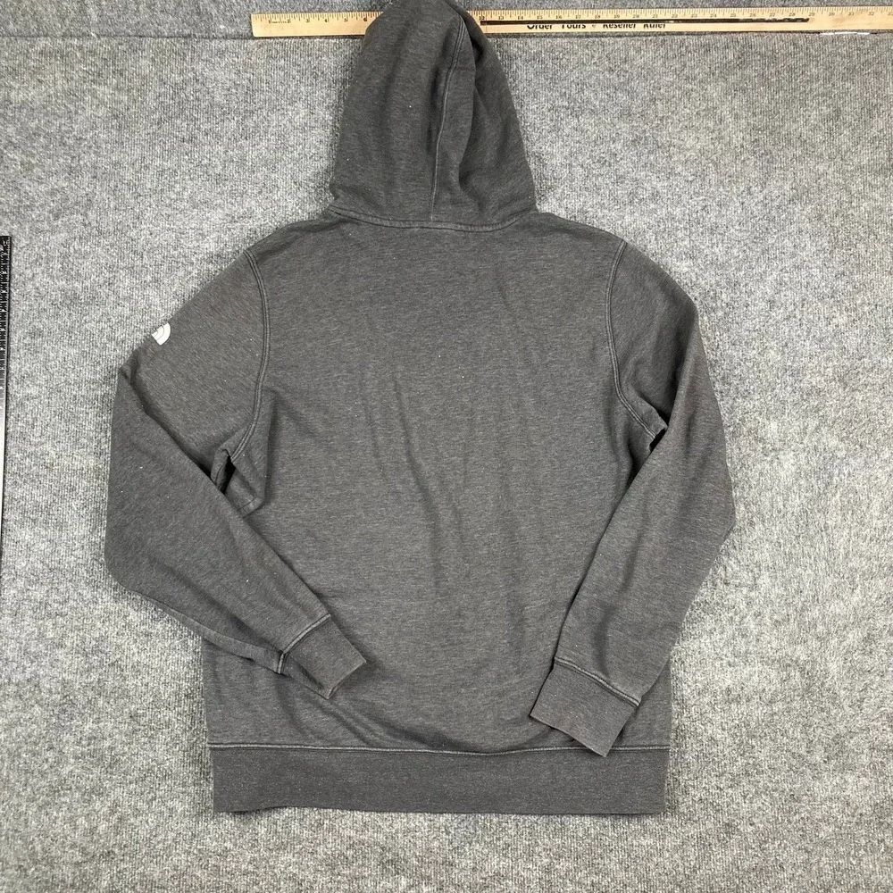 The North Face Hoodie Mens XL Gray ARUP Logo Pullover Sweatshirt‎
